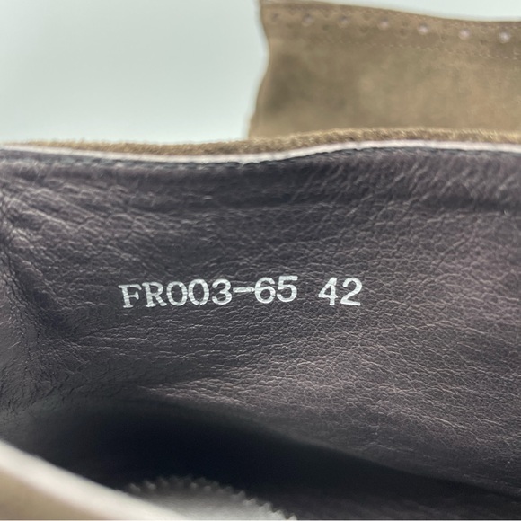 Antonio Bossi Oxfords Men’s Size 8.5 US/ 42 EU Brown Suede Leather (Damaged) - Picture 14 of 15